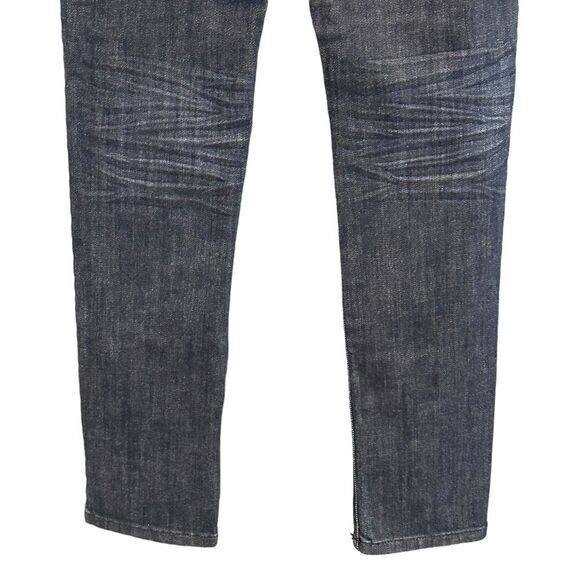 Grace in LA Dark Wash Gold Embellished Skinny Jeans Size 9 Western - Picture 10 of 16